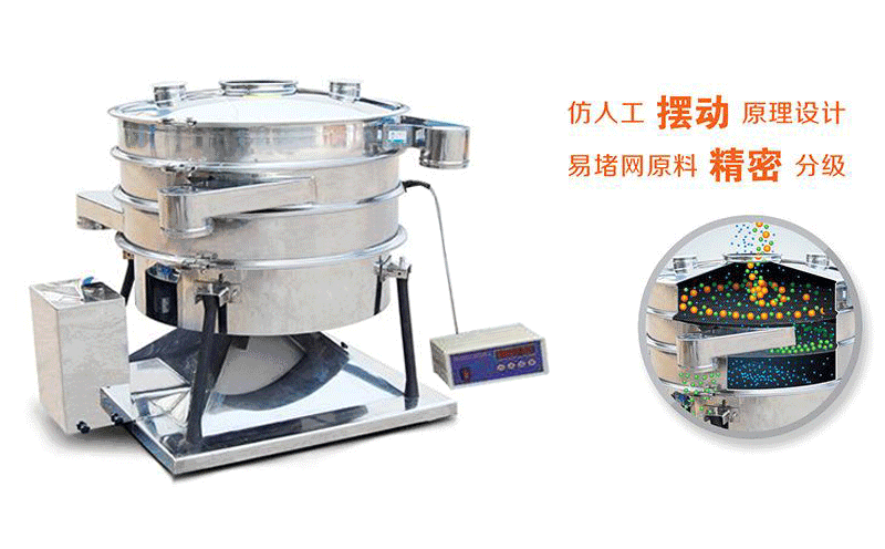 砂糖圓形搖擺篩廠家哪家好,價格是多少！